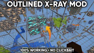 Outlined XRay Mod for Minecraft PE 12161 🔥 [upl. by Ramah]