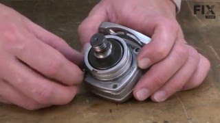 Makita Angle Grinder Repair – How to replace the Gear Housing [upl. by Ellingston145]