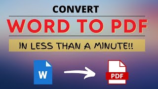 Paano magConvert ng WORD to PDF Fast and Easy  RYANS BOARD [upl. by Iseabal653]