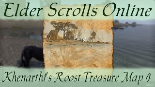 Khenarthis Roost Treasure Map 4 Elder Scrolls Online ESO [upl. by Rona]