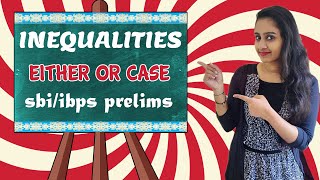 INEQUALITIES  EITHER OR CASE  REASONING  IBPSSBI PRELIMS  MSDEEPTHI [upl. by Wachter]