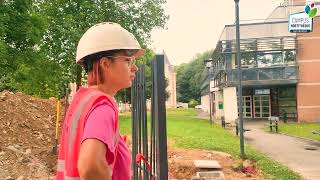 Portrait apprenant  Ambre Jouvin BTS 2ème année Aménagements paysagers 👷‍♀️🧱🌱🌳 [upl. by Aznerol]