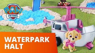 PAW Patrol  Waterpark Halt Toy Pretend Play Rescue For Kids [upl. by Fredkin]