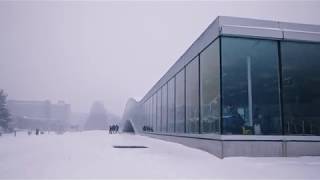 Snow at EPFL 02032018 [upl. by Alket]