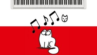 Simons Cat Piano Theme [upl. by Adnilem]