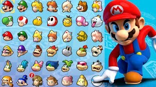 Mario Kart 8 Deluxe  All Characters Unlocked [upl. by Lehteb]