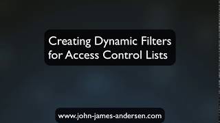 Dynamic Filter Options [upl. by Allveta]