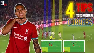 4 Tips To Score More Goals From Corners [upl. by Hamann]