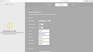 Meraki Static IP Setup Video [upl. by Dduj613]