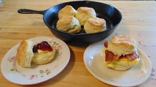 3 Ingredient Butter Biscuits – Best Biscuit Ever – Bret’s Favorite  The Hillbilly Kitchen [upl. by Eisak89]