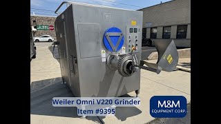 Weiler Omni V220 Grinder Item 9395 MampM Equipment Corp [upl. by Derfla]