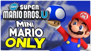 Is it possible to beat New Super Mario Bros U as MiniMario [upl. by Laval]