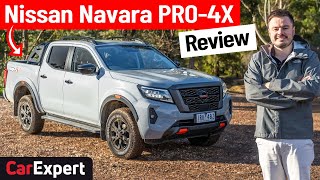 Nissan Navara Pro4X review 2022 On and offroad review before the Warrior arrives [upl. by Yornek]