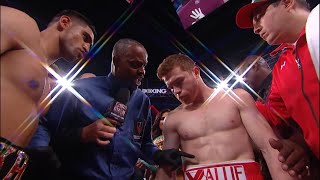 CANELO ALVAREZ MEXICO vs AMIR KHAN UK KO FIGHT [upl. by Varuag830]