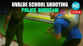 Police Bodycam Video Of Uvalde School Shooting Released  USA LIVE News  Robb Elementary  Texas [upl. by Zeralda505]