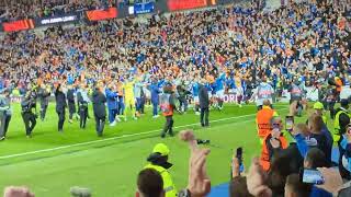 Rangers fans singing John Lundstram song europaleague rangers europaleaguefinal [upl. by Eeniffar]