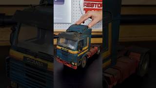 Restoration Scania 143h Top Line scania truck diecast [upl. by Sucramd]