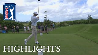 Dustin Johnson extended highlights  Round 1  Sentry [upl. by Ahsien]