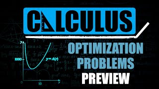 Optimization Problems Preview [upl. by Eiraminot]