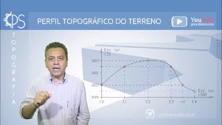 ENGENHARIA TOPOGRAFIA AGRIMENSURA  Perfil Topográfico do Terreno [upl. by Branham]