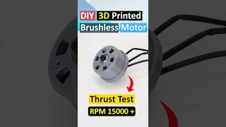 3D printed Brushless motor 3dprinting drone brushlessmotor rcplane [upl. by Peppie]