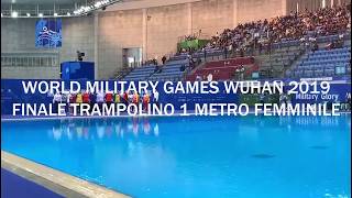 Campionati Mondiali Mil  Finale femminile trampolino 1 metro [upl. by Sorrows]