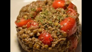 Salade lentilles tomates au cookeo [upl. by Erik11]