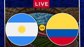 ARGENTINA vs COLOMBIA  LIVE Copa America 2021 Semi Final  Football Match [upl. by Ahsienom]