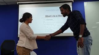 IceBreaker Speech ToastmastersP1 speech  quotTrust your journeyquot  Dinesh Rajendran [upl. by Wald]