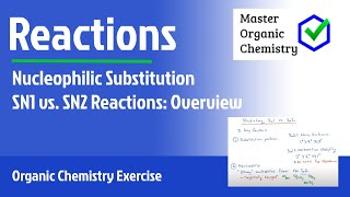 SN1 vs SN2 Reactions Overview [upl. by Wu]