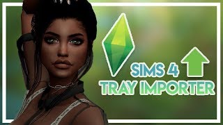 EXPORT amp SHARE SIMS  Sims 4 Tray Importer Tutorial amp MOD REVIEW [upl. by Judye]