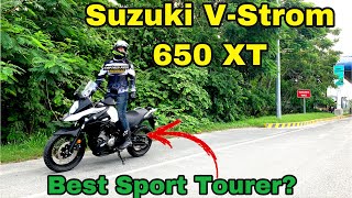 Suzuki VStrom 650 XT  Pure Sound [upl. by Akenihs]