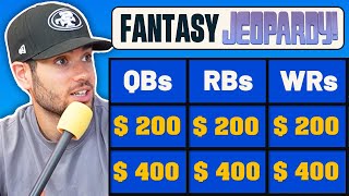 CRAZY Fantasy Football Jeopardy [upl. by Ary]