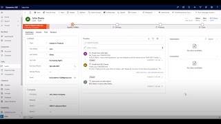 Sales Process Functionality Overview in Microsoft Dynamics 365 Sales [upl. by Dahl874]