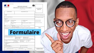 Comment remplir le formulaire visa france  Demande de Visa en ligne [upl. by Declan]