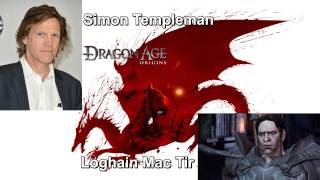 Dragon Age Origins Sounds  Companion Dialogue Loghain [upl. by Kora]