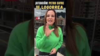 ¡ATENCIÓN PETRO SUFRE DE LOGORREA shorts videos noticias petro colombia video [upl. by Ennoryt]