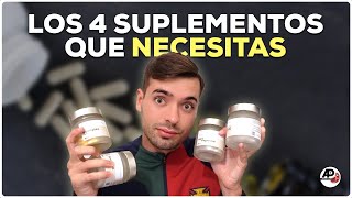 ✅ REVELO Los 4 SUPLEMENTOS Que NECESITAS Para NO Caer ENFERMO [upl. by Adalie405]