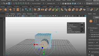 Autodesk maya 2020 tutorialPoly modeling circularize [upl. by Naasar]