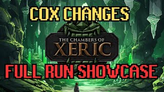 Going over all the OSRS CoX changes with a full CM run through [upl. by Augustina]