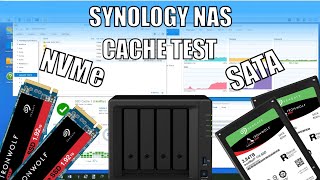 Synology DS920 NAS  SATA vs NVMe SSD Caching Test [upl. by Zohara]