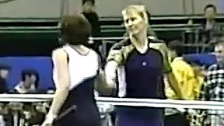 Martina Hingis vs Steffi Graf 1999 Tokyo QF Highlights [upl. by Nwadahs]