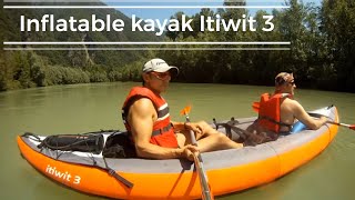 Inflatable kayak Itiwit 3 [upl. by Ellehcin]