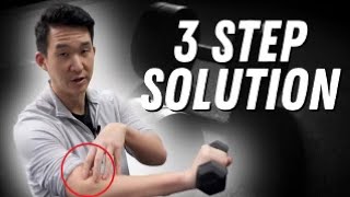 How To Fix Tennis Elbow in 3 Simple Steps [upl. by Lonergan]