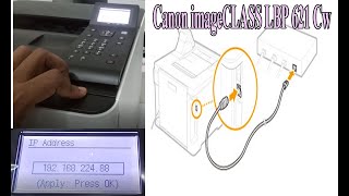 How To Install Canon imageCLASS LBP 621Cw [upl. by Ehud]