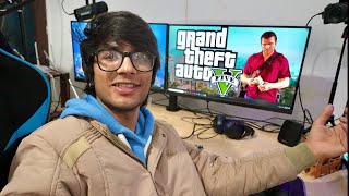 Playing GTA 5 😂 First Time [upl. by Nerte]