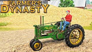 FARMER’S DYNASTY FIRST GAMEPLAY FISHING FARMING CONSTRUCTION amp MORE [upl. by Gemini839]