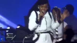 Janelle Monae amp Jidenna  Yoga Live in Los Angeles 8212015 [upl. by Mignon8]