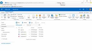 Uploading Files into a SharePoint Online Document Library [upl. by Brasca58]