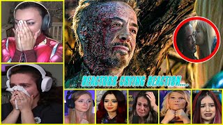 Reactors Reaction To Ironman Death Scene  Avengers Endgame 2019 [upl. by Nica]